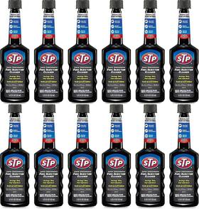 18041g Stp Fuel Injector Cleaner Super Concentrated Bottles 5.25 Fl Oz Pack Of 12