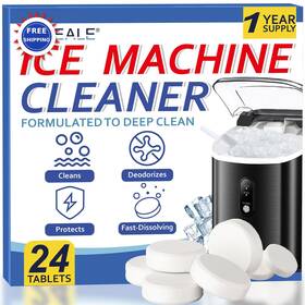 20250805 Streale Cleaner Machine Maker And Descaler - 24 Packs Ice Portable Tablets Major