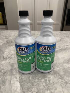 Summit Brands 076168000909 2 Bottles Out Filter Mate Liquid Heavy Duty Softener Cleaner 32oz. Each