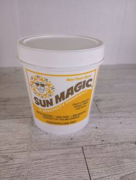 Sun Magic 657131345793 Cleaner 1 Pint Tub Natural School Home Green-made In Usa