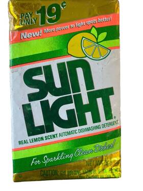 Sunlight 011111470583 Vintage Lemon Automatic Dishwasher Detergent 5.8oz