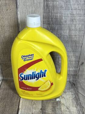 Sunlight 072613161126 Lemon Boost Dishwashing Gel 75 Oz Liquid