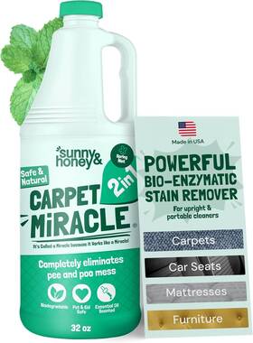 Sunny & Honey 760488947098 And Carpet Shampoo Cleaning Solution - 32 Fl Oz Pack Of 1