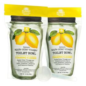 867570 Sunny Valley Orchard 2-pack 16 Oz Concentrated Toilet Foaming Cleaner Lemon New