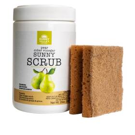 829726 Sunny Valley Orchard Pear Cider Vinegar Foaming Eco-based Scrub
