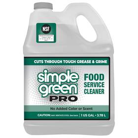 Sunshine Makers Inc. 0610100401128 Simple Green Pro Food Service Cleaner 1 Gal