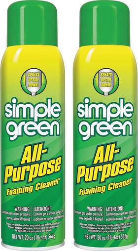 Sunshine Makers Inc 2710100224020 Simple Green All-purpose Foaming Aerosol Cleaner Cleaning And Degre