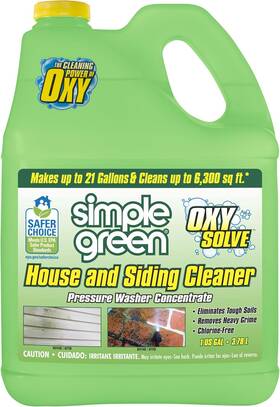 8541813567 Sunshine Makers Inc Oxy Solve House And Siding Pressure Washer Cleaner - Removes Stains From Mold &