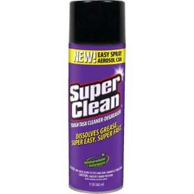 309017 Super Clean 17 Oz. Aerosol Cleaner And Degreaser Pack Of 6 Superclean