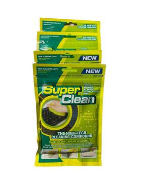 Super Clean 758358992002 4 Universal Cleaning Gel For Pc Tablet Laptop Keyboard Dirt Cleaner
