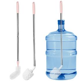 F010 Suseg 2 Pack 5 Gallon Water Jug Cleaning Brush Long Bottle Carboy Cleaner