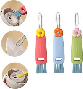 Swicado 445019523585 3 In 1 Cup Lid Cleaning Brush - 2025 New Multifunctional Tool For Thorough Clean
