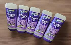 Swiffer 030772084212 Lot Of 5 Power Mop Refill Solution Floor Cleaner For Tile Vinyl Lamina
