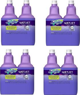 Swiffer 037000352471 Wetjet Multi-purpose Floor And Hardwood Cleaner Solution With Febreze