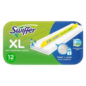 Swiffer 037000744719 Sweeper Xl Wet Mopping Cloth Refills With Open Window Scent 12-count