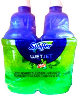 Swiffer 037000843238 Wetjet Multi-purpose Liquid Floor Cleaner Solution Refill - 2 Pack