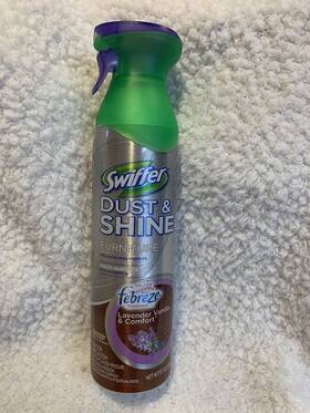 18623 Swiffer Nos Dust Shine Multi Surface Spray Febreze Lavender Vanilla Discontinued