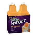 Swiffer 2 New Wetjet Antibacterial Febreze Citrus Light Scent Refill 42.2 Oz 037000265344