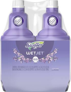 Swiffer 313043245209 Wetjet Multi-purpose Floor Cleaner Solution With Febreze Refill Hardwoo