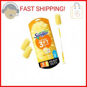 44750 Swiffer Duster Heavy Duty 3 Ft Extendable Handle Starter Kit With Refills
