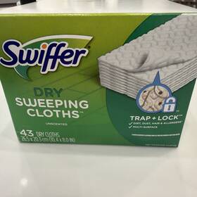 90565008 Swiffer Dry Sweeper Sweeping Cloths Refills 43 Uscented Cloth Home Cleaning New