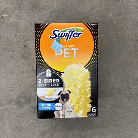 90577670 Swiffer Heavy Duty Pet Hair Duster Refills Febreze Freshness Odor Defense 6ct