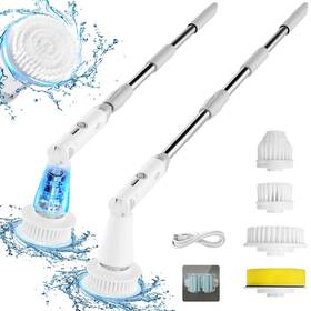 Swtroom 702732629916 Electric Spin Scrubber 2024 New Bathroom Cleaner Power Shower Cleaning Brus