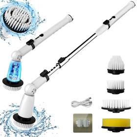 Swtroom 786292968791 Electric Spin Scrubber 2024 Upgraded Bathroom Cleaner Power Shower Cleaning