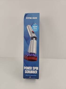 Synoshi 060694464835 Pro Electric Spin Scrubber Cordless Cleaning Brush Bathroom Scrubber. Waterp