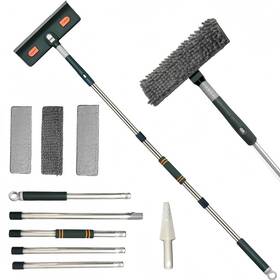 Szlfkj Se001 4 In 1 Window Squeegee Cleaner Set Long For Cleaning With 81 Inch