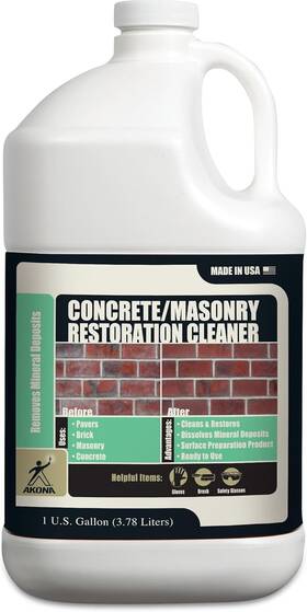 102652 Tcc Materials Akona Concrete/masonry Restoration Cleaner - Clean And Restore Concrete Masonry