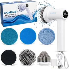 G002 Technology Limited Electric Spin Scrubber Handheld Cordless Shower With 5 Replaceable Hea