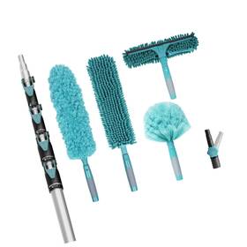 Hi-2302-10-4k24 Telespro 30 Foot High Reach Duster Kit With 6-24ft Extension Pole Ceiling Dusting