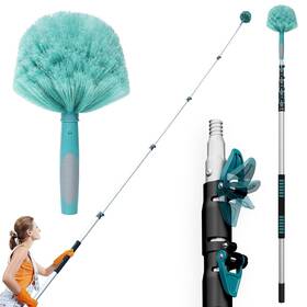 Hi-2302-5 Telespro 30 Feet High Reach Cobweb Duster With 6-24ft Extension Pole Webster 5-stage