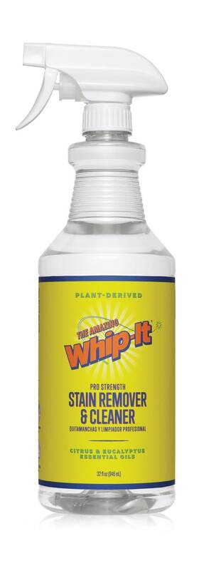 The Amazing Whip-it 855584002007 Cleaner Multi Purpose Stain Remover Professional Strength Spray Pla