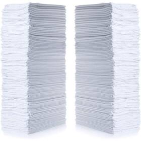 The Clean Store 737857700950 White Shop Towels Cleaning Wipes 500-pack Full Case