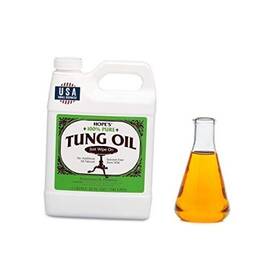 692-32to12 The Hope Company 100% Pure Tung Oil Food Safe Premium Waterproof Natural Wood One 32 Fl Oz