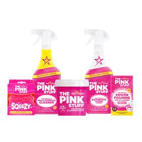 The Pink Stuff 744110100846 Miracle Cleaning Bundle Multi-surface Home 5-piece Set