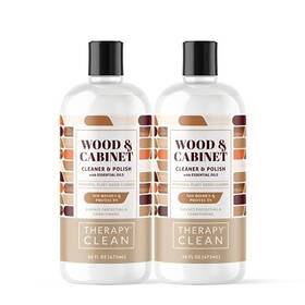 Therapy 895823002948 Wood Cleaner And Furniture Polish 16 Oz. 2 Pack - Cabinet Table Clea