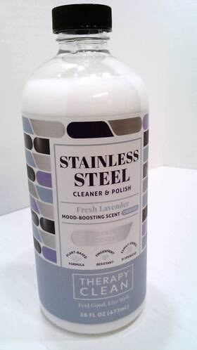 Tpy00296 Therapy Clean Premium Stainless Steel Cleaner And Polish 16fl Oz Lavender Scent