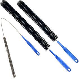 Thesiliconvalley 677222011222 Flexible Bendable Sewer Drain Brush Long Pipe Cleaner For Kitchen Sink Tub Clogs