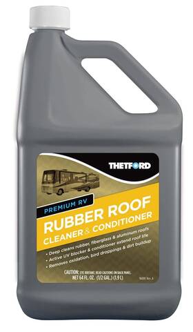 96016 Thetford Premium Rv Rubber Roof Cleaner - Non- Non-abrasive Detergent 64 Oz