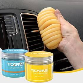 Tcg02blueyellow Ticarve Cleaning Gel For Car Detailing Putty Vent Cleaner Auto