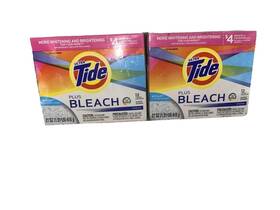 Tide 037000278108 Plus Bleach Acti-lift Crystals Laundry Detergent Powder 21 Oz Each Lot 2
