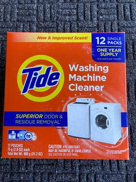 00814521011984 Tide 814521011984 Washing Machine Cleaner By Loader Washer Machines 2.6 Oz Each Pack Of 12