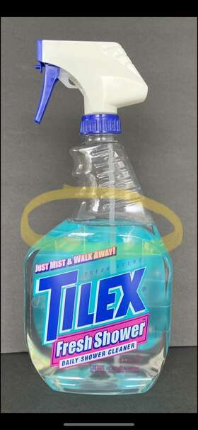 Tilex 044600012704 Fresh Shower Daily Cleaner Scent Mist Spray 32 Fl Oz 80% Full
