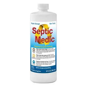 Tlc-70001 Tlc Products Septic Medic Tank Treatment Enzyme System Cleaner Breakdown Sludge