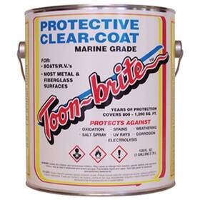 P1000 Toon-brite 792403157596 Protective Clear-coat - 1 Gallon White