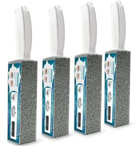 Totoship 745679688608 Pumice Stone For Toilet Cleaning With Handle Removing Hard Water