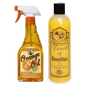 Touch Of Oranges 609239362790 Howard Orange Oil Wood Cleaner Plus Beeswax Preserver And Conditione
